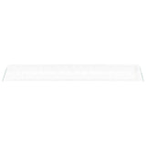 Greenhouse with Steel Frame White 48 m² 16x3x2 m - 45-Degree Angle