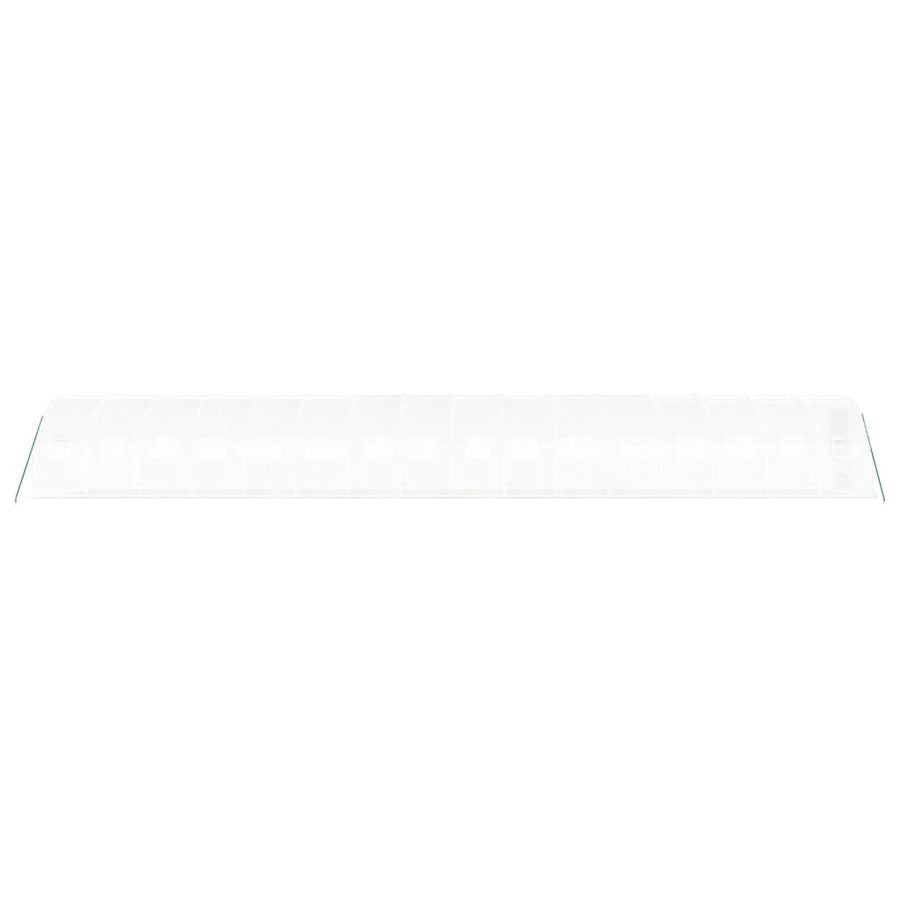 Greenhouse with Steel Frame White 48 m? 16x3x2 m