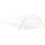 Greenhouse with Steel Frame White 48 m? 16x3x2 m