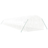 Greenhouse with Steel Frame White 54 m? 18x3x2 m