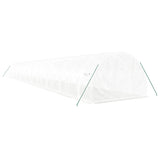 Greenhouse with Steel Frame White 66 m? 22x3x2 m