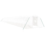 Greenhouse with Steel Frame White 72 m? 24x3x2 m
