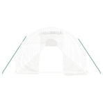 Greenhouse with Steel Frame White 72 m? 24x3x2 m