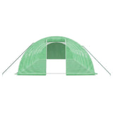 Greenhouse with Steel Frame Green 32 m? 8x4x2 m