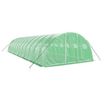Greenhouse with Steel Frame Green 48 m? 12x4x2 m