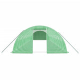 Greenhouse with Steel Frame Green 48 m? 12x4x2 m