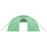 Greenhouse with Steel Frame Green 80 m² 20x4x2 m - Top-Down View