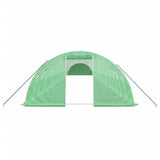 Greenhouse with Steel Frame Green 88 m? 22x4x2 m