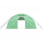 Greenhouse with Steel Frame Green 88 m? 22x4x2 m