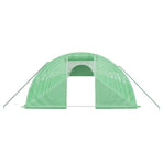 Greenhouse with Steel Frame Green 96 m? 24x4x2 m