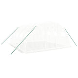 Greenhouse with Steel Frame White 16 m? 4x4x2 m