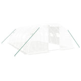 Greenhouse with Steel Frame White 24 m? 6x4x2 m