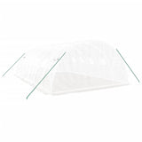 Greenhouse with Steel Frame White 24 m² 6x4x2 m - Rear View