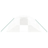 Greenhouse with Steel Frame White 32 m? 8x4x2 m