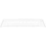Greenhouse with Steel Frame White 40 m? 10x4x2 m