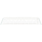 Greenhouse with Steel Frame White 40 m? 10x4x2 m