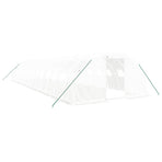 Greenhouse with Steel Frame White 56 m? 14x4x2 m