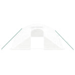 Greenhouse with Steel Frame White 56 m? 14x4x2 m