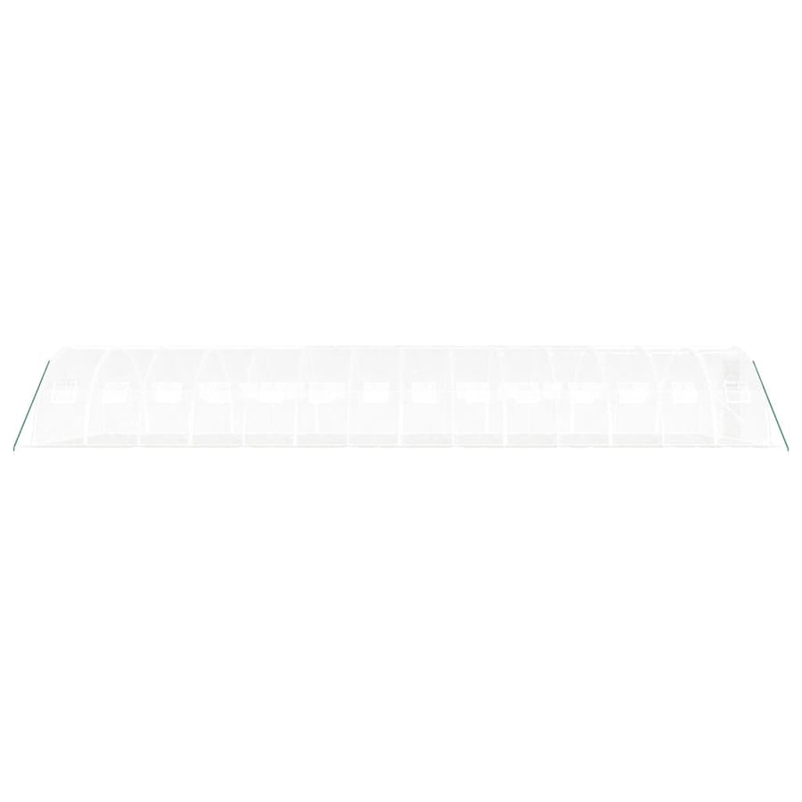 Greenhouse with Steel Frame White 56 m? 14x4x2 m