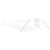 Greenhouse with Steel Frame White 80 m? 20x4x2 m