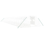 Greenhouse with Steel Frame White 80 m? 20x4x2 m