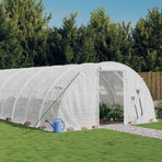 Greenhouse with Steel Frame White 80 m? 20x4x2 m