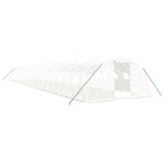 Greenhouse with Steel Frame White 88 m? 22x4x2 m