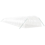 Greenhouse with Steel Frame White 88 m? 22x4x2 m