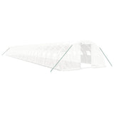 Greenhouse with Steel Frame White 96 m² 24x4x2 m