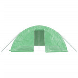 Greenhouse with Steel Frame Green 20 m? 5x4x2.3 m
