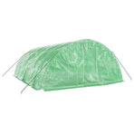 Greenhouse with Steel Frame Green 30 m? 6x5x2.3 m