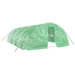 Greenhouse with Steel Frame Green 40 m? 8x5x2.3 m