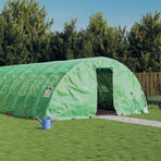 Greenhouse with Steel Frame Green 40 m? 8x5x2.3 m