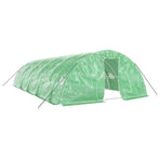 Greenhouse with Steel Frame Green 50 m? 10x5x2.3 m