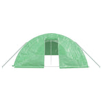 Greenhouse with Steel Frame Green 50 m? 10x5x2.3 m