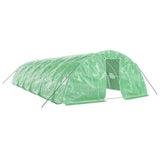 Greenhouse with Steel Frame Green 60 m? 12x5x2.3 m