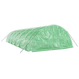 Greenhouse with Steel Frame Green 60 m? 12x5x2.3 m