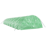 Greenhouse with Steel Frame Green 80 m² 16x5x2.3 m