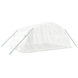 Greenhouse with Steel Frame White 20 m? 5x4x2.3 m