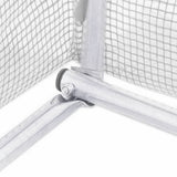 Greenhouse with Steel Frame White 20 m? 5x4x2.3 m