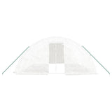 Greenhouse with Steel Frame White 30 m? 6x5x2.3 m