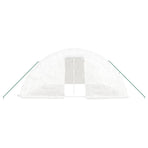 Greenhouse with Steel Frame White 30 m? 6x5x2.3 m