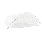 Greenhouse with Steel Frame White 30 m? 6x5x2.3 m