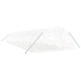 Greenhouse with Steel Frame White 80 m? 16x5x2.3 m