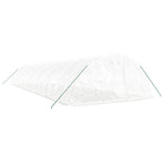 Greenhouse with Steel Frame White 80 m? 16x5x2.3 m
