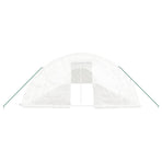 Greenhouse with Steel Frame White 90 m? 18x5x2.3 m