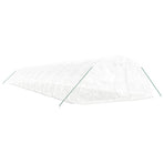 Greenhouse with Steel Frame White 100 m? 20x5x2.3 m