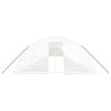 Greenhouse with Steel Frame White 110 m? 22x5x2.3 m