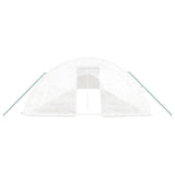 Greenhouse with Steel Frame White 110 m² 22x5x2.3 m - Top-Down View
