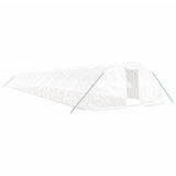Greenhouse with Steel Frame White 120 m? 24x5x2.3 m